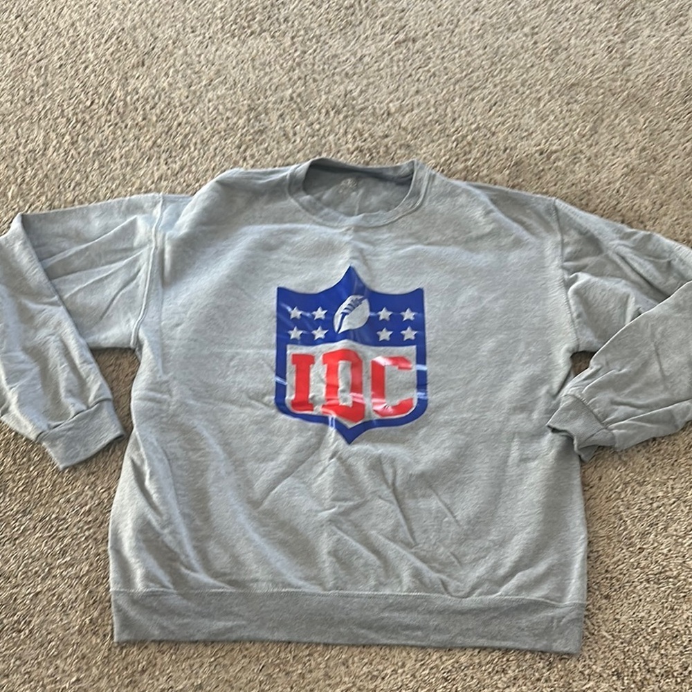 IDC nfl logo sweatshirt